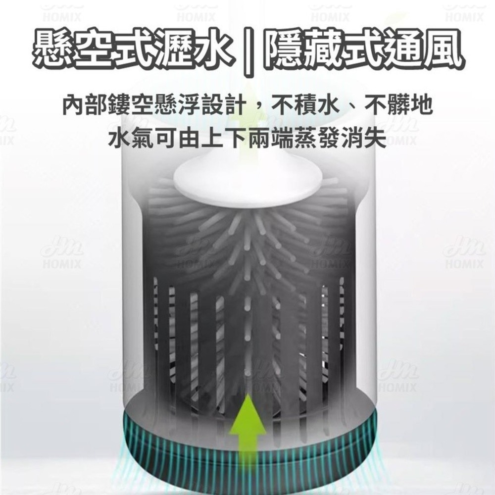 『來人客』ecoco 意可可 馬桶刷 壁掛式馬桶刷 馬桶刷子 馬桶清潔刷 馬桶清潔 廁所刷 矽膠馬桶刷 浴室清潔刷-細節圖2