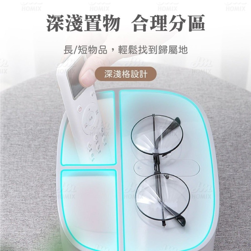 『來人客』 ecoco 意可可 桌面紙巾收納盒 桌面紙巾盒 紙巾盒 多功能收納 面紙盒 收納面紙盒 衛生紙盒 面紙收納-細節圖5