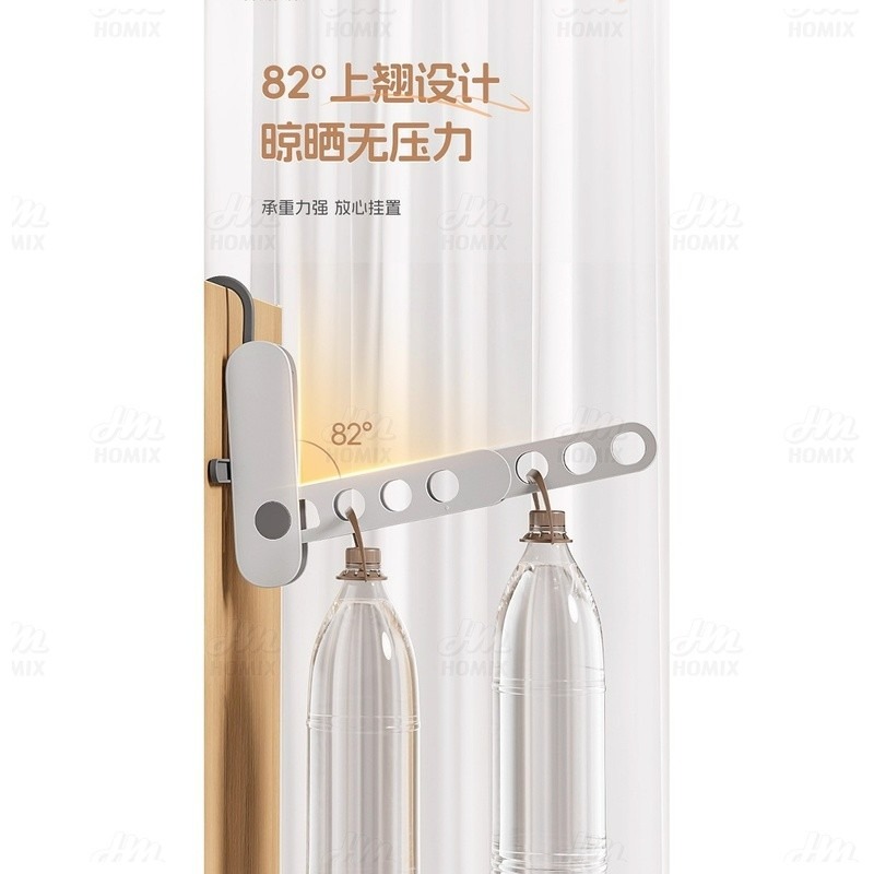 『來人客』 ecoco 旅行衣架掛架 旅行衣架 折疊掛架 曬衣架 衣架掛架 衣服架 毛巾架 掛架 收納架 晾衣架-細節圖3