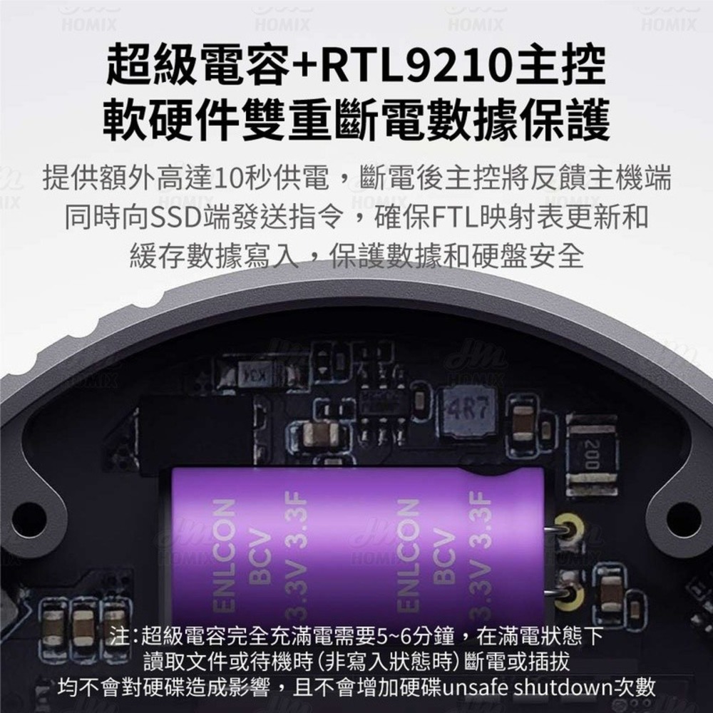 『來人客』 小米有品 海備思 M.2磁吸硬碟盒 2230 MagSafe 適用蘋果 硬盤盒 MC100 手機硬碟-細節圖6