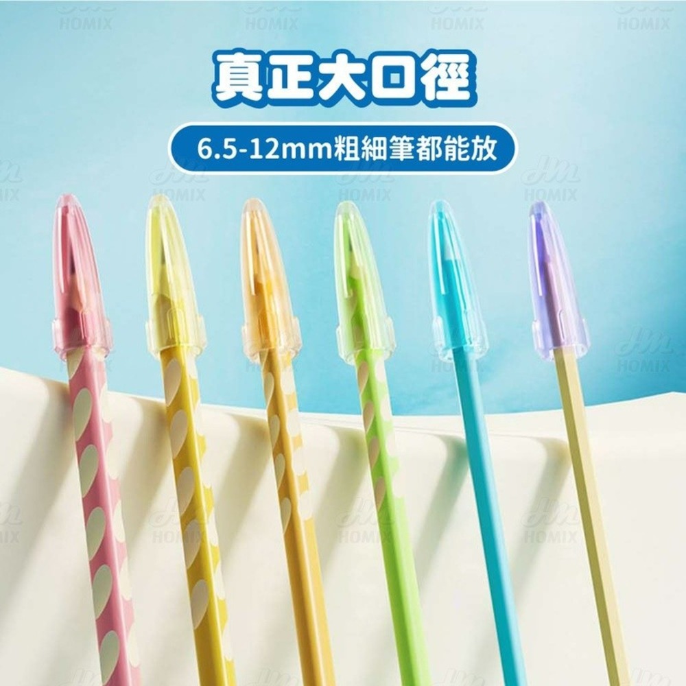 『來人客』 貓太子 大口徑鉛筆保護蓋 筆帽 鉛筆蓋 鉛筆保護蓋 鉛筆延長器 筆桿延長 小學生文具 大三角筆蓋-細節圖2