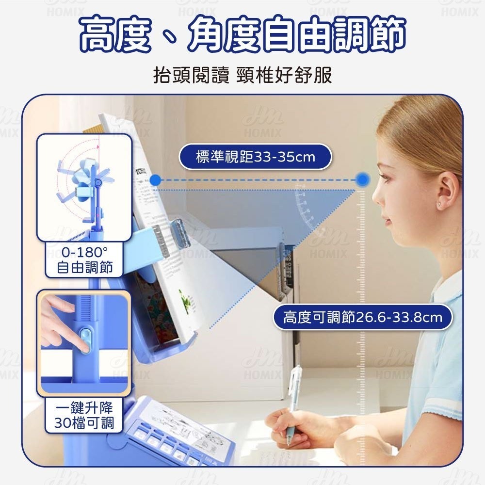 『來人客』 貓太子 自律兩用閱讀架 筆筒 自律打卡器 白板 備忘錄 閱讀架 隨身閱讀架 文具收納 三合一-細節圖4