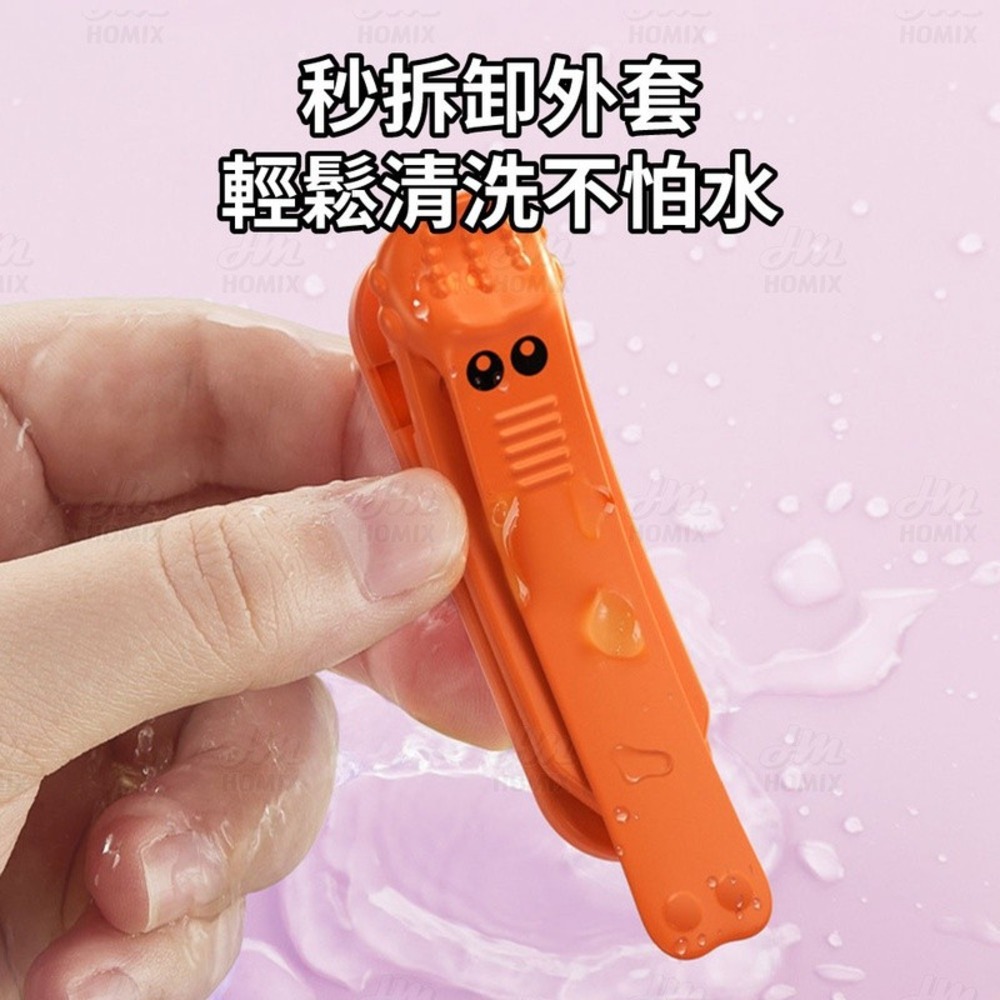 『來人客』 貓太子 小鱷魚自動跟頁書籤 自動跟頁書籤 隨閱書籤 隨頁書籤 小鱷魚閱讀書籤 軟矽膠書籤 自動跟頁-細節圖8