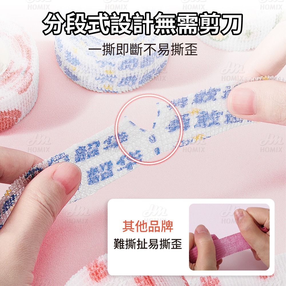 『來人客』 貓太子 分段式護指防磨繃帶 自黏繃帶 護指繃帶 護手繃帶 運動繃帶 手指繃帶 寫字繃帶 防磨繃帶-細節圖3