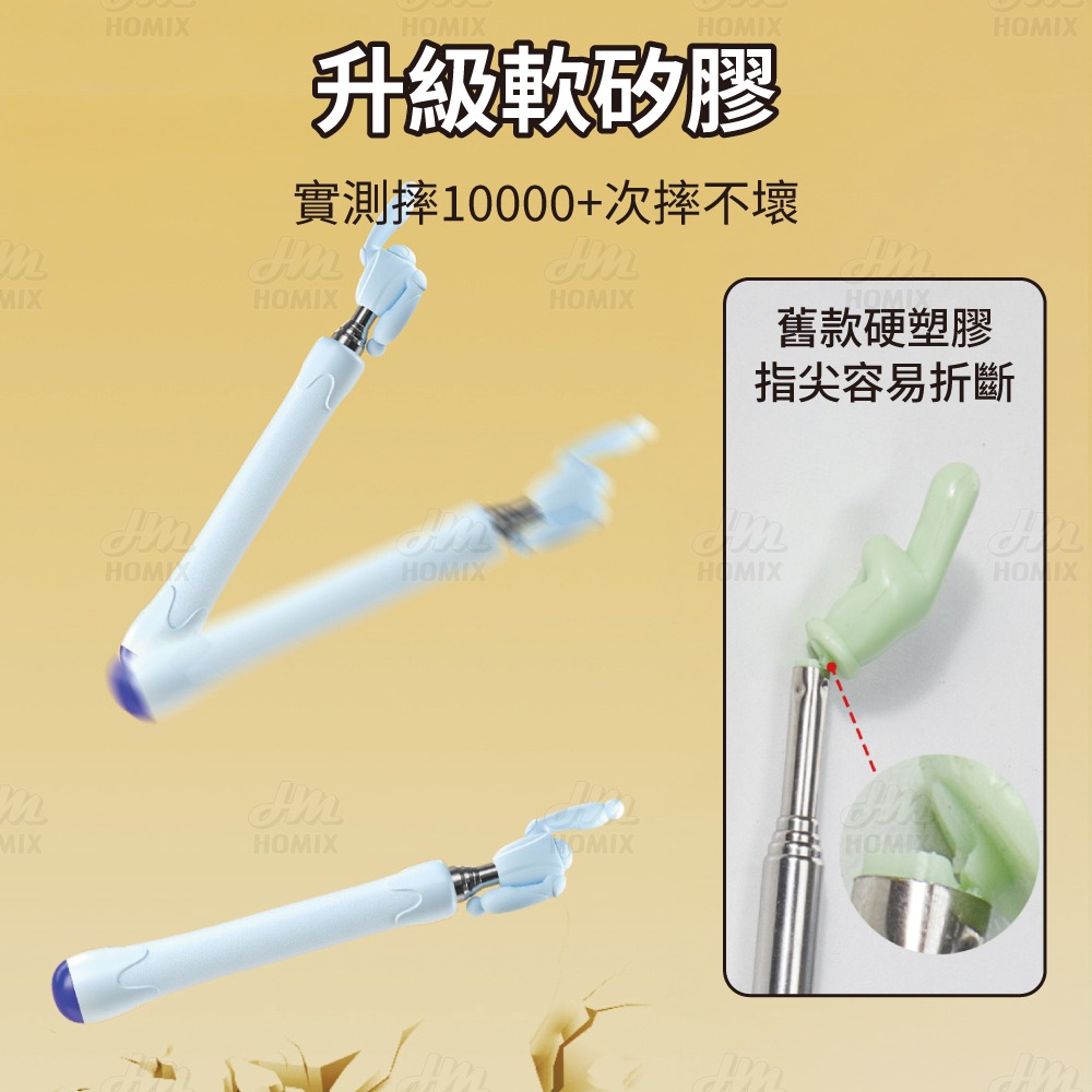 『來人客』貓太子 軟矽膠伸縮指讀棒Pro 指讀棒 伸縮指揮棒 指揮棒 教學棒 伸縮棒 教學用具 伸縮指讀棒-細節圖3