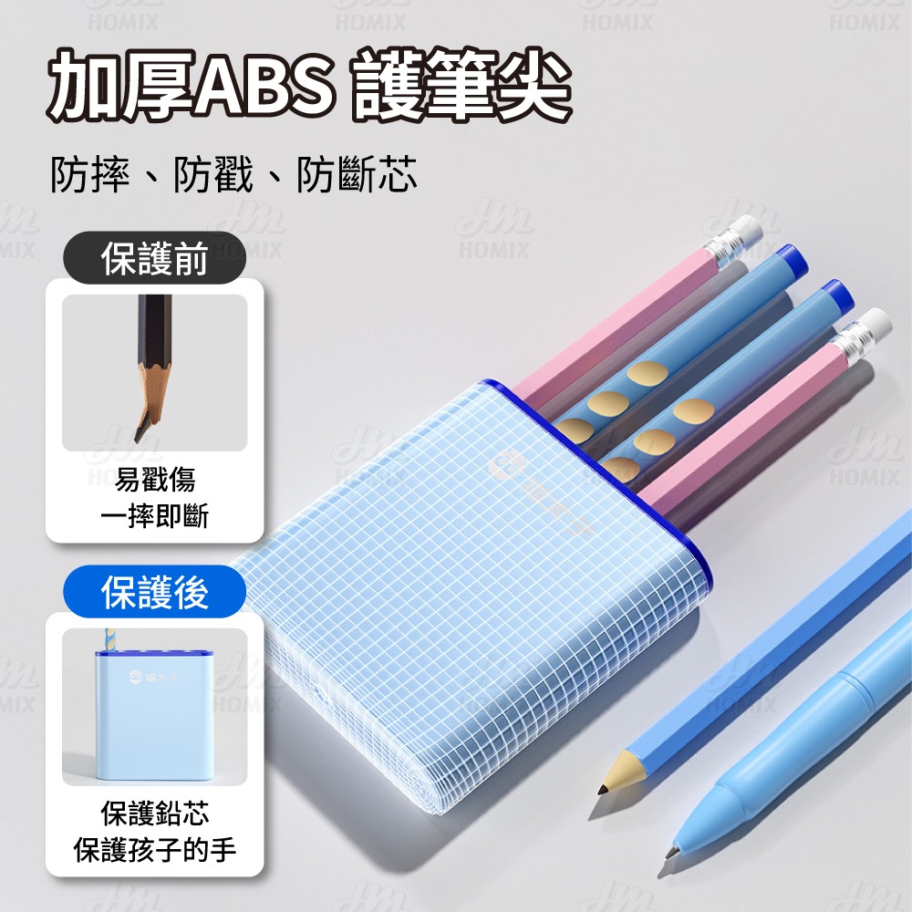 『來人客』貓太子 一體式筆帽2.0 鉛筆保護蓋 筆帽 保護筆 筆筒 保護蓋 大三角筆蓋-細節圖4
