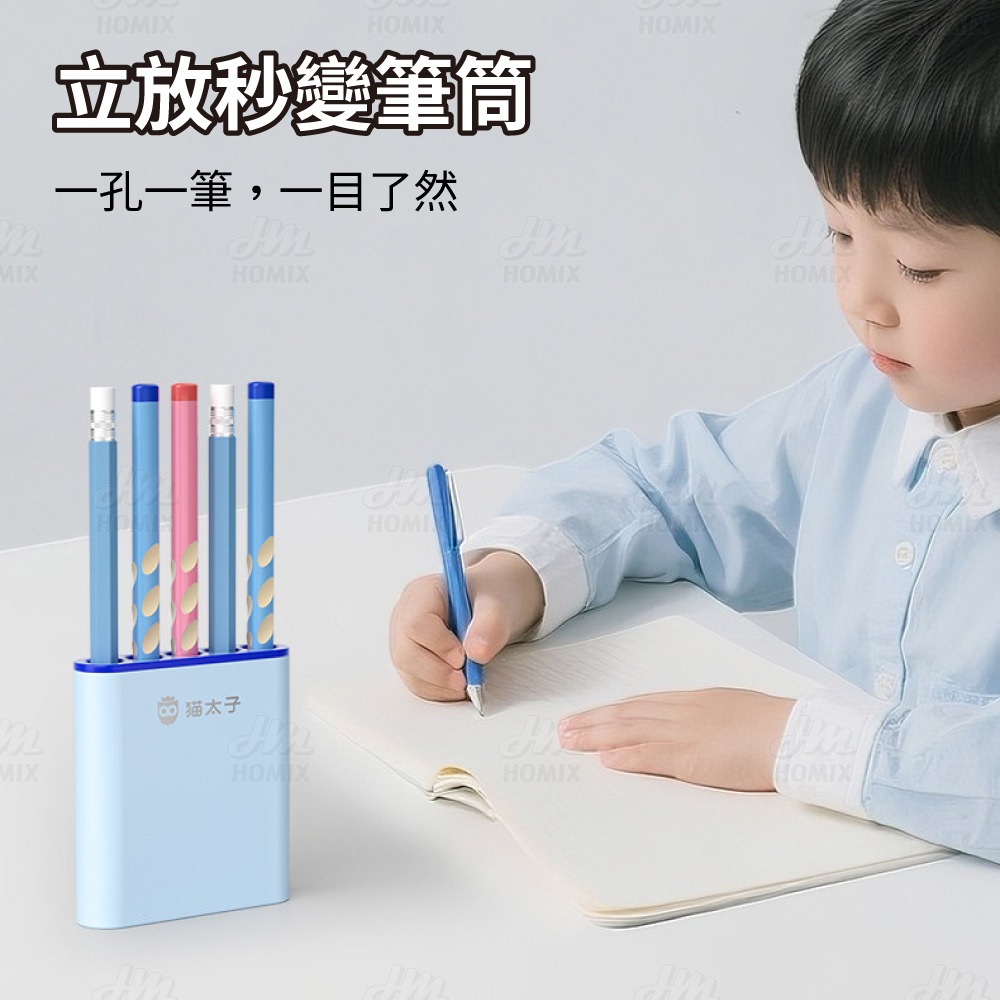 『來人客』貓太子 一體式筆帽2.0 鉛筆保護蓋 筆帽 保護筆 筆筒 保護蓋 大三角筆蓋-細節圖5