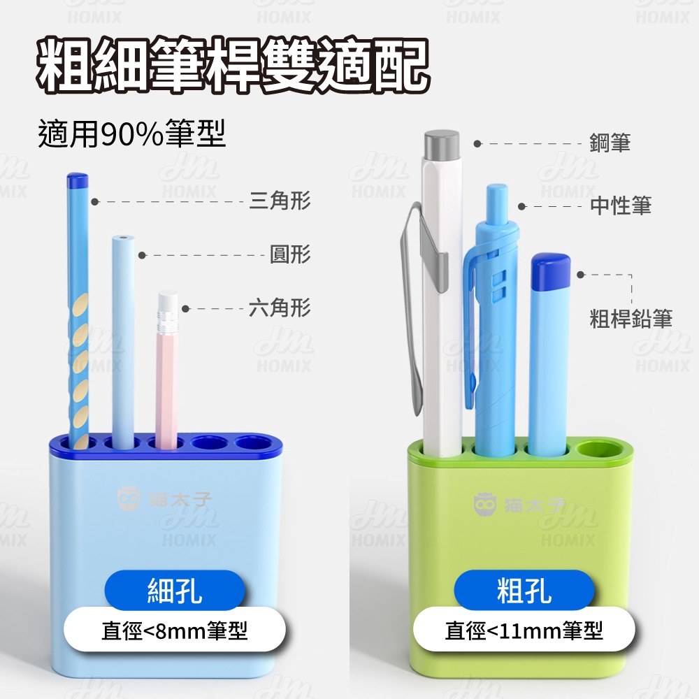 『來人客』貓太子 一體式筆帽2.0 鉛筆保護蓋 筆帽 保護筆 筆筒 保護蓋 大三角筆蓋-細節圖6
