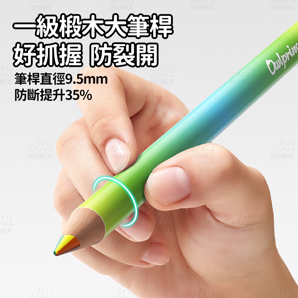 『來人客』貓太子 彩虹大鉛筆 好玩的筆 彩虹筆 繪畫筆 塗鴉 彩虹鉛筆 彩色筆-細節圖6