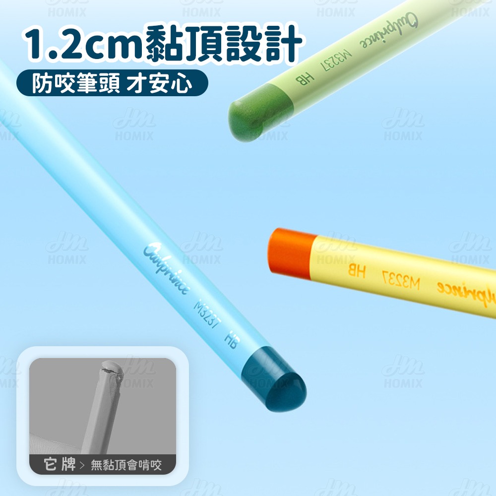 『來人客』貓太子 小彩桿黑木鉛筆 三角鉛筆 HB 2b鉛筆 削鉛筆 2b考試專用鉛筆 素描鉛筆 鉛筆-細節圖3