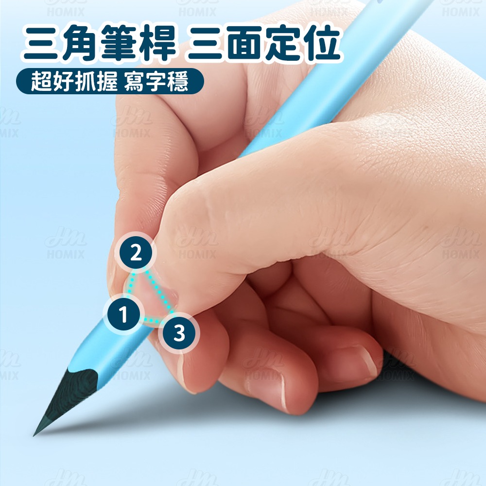 『來人客』貓太子 小彩桿黑木鉛筆 三角鉛筆 HB 2b鉛筆 削鉛筆 2b考試專用鉛筆 素描鉛筆 鉛筆-細節圖4