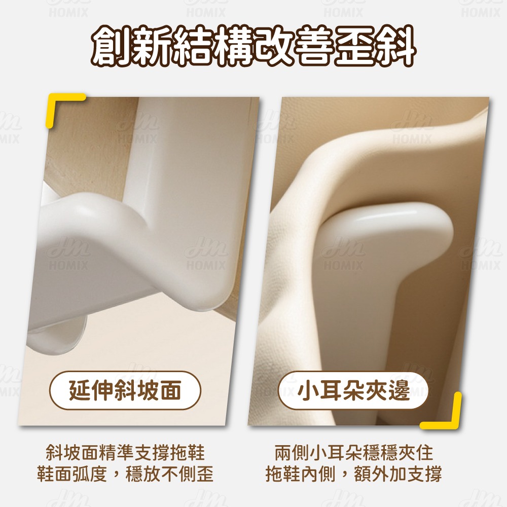 『來人客』GONQIN 躬親 拖鞋掛架 壁掛拖鞋架 拖鞋架 浴室拖鞋架 免打孔拖鞋架 門後鞋架-細節圖3