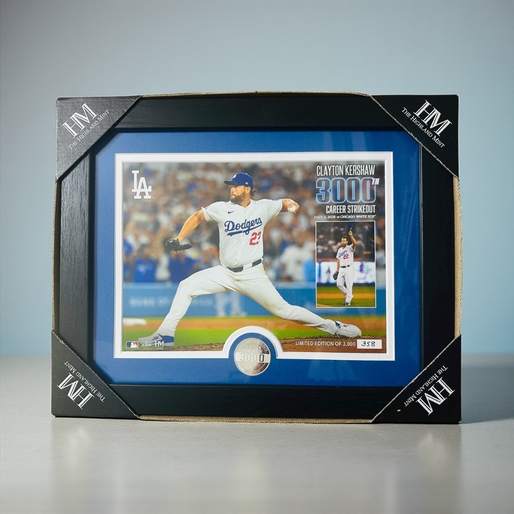 Kershaw -3000K 紀念幣匾額