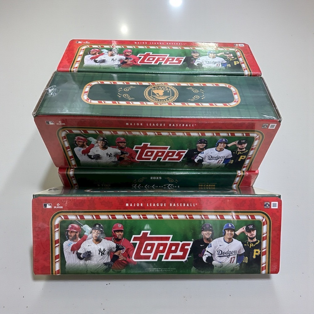 2025 Topps Holiday Baseball Factory Sealed 3