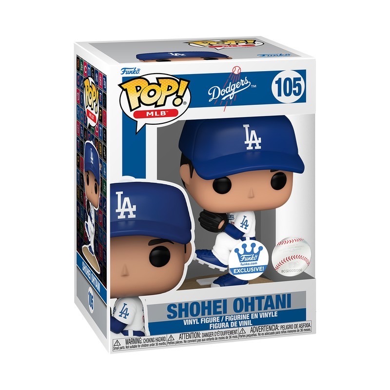 Funko Pop! OHTANI 大谷翔平 雙人 / 105 / 106 / 126 公仔 含保護盒-規格圖1