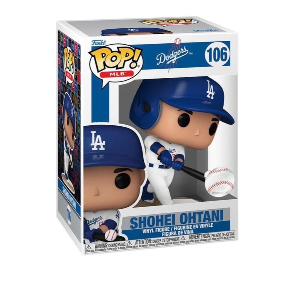 Funko Pop! OHTANI 大谷翔平 雙人 / 105 / 106 / 126 公仔 含保護盒-規格圖1