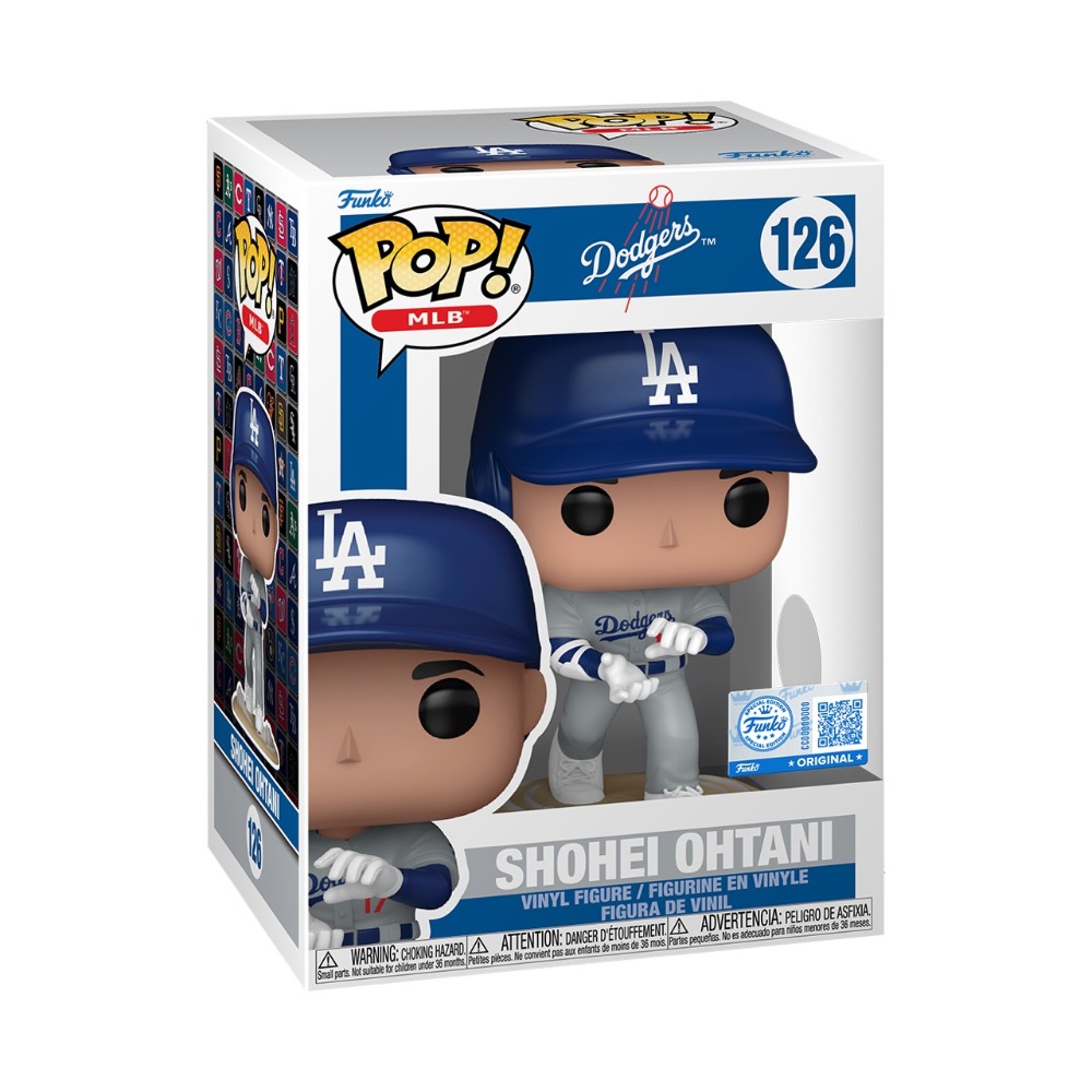 Funko Pop! OHTANI 大谷翔平 雙人 / 105 / 106 / 126 公仔 含保護盒-規格圖1