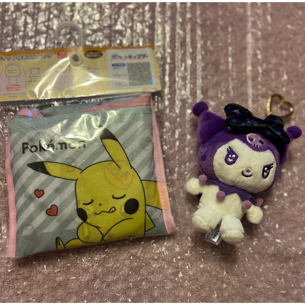 （現貨）sanrio/寶可夢環保袋-細節圖3