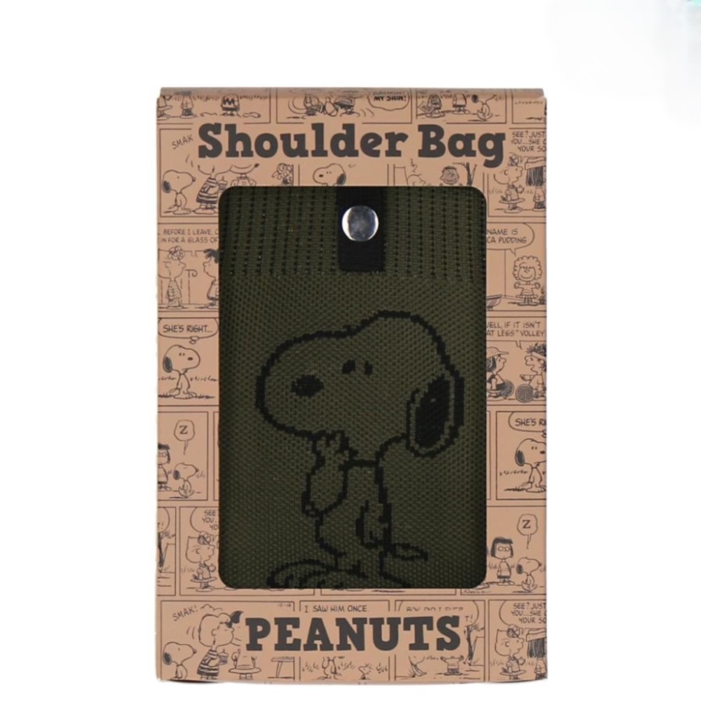 （預購）史努比針織單肩小包12*18*5cm(全長127cm不可調）-規格圖7