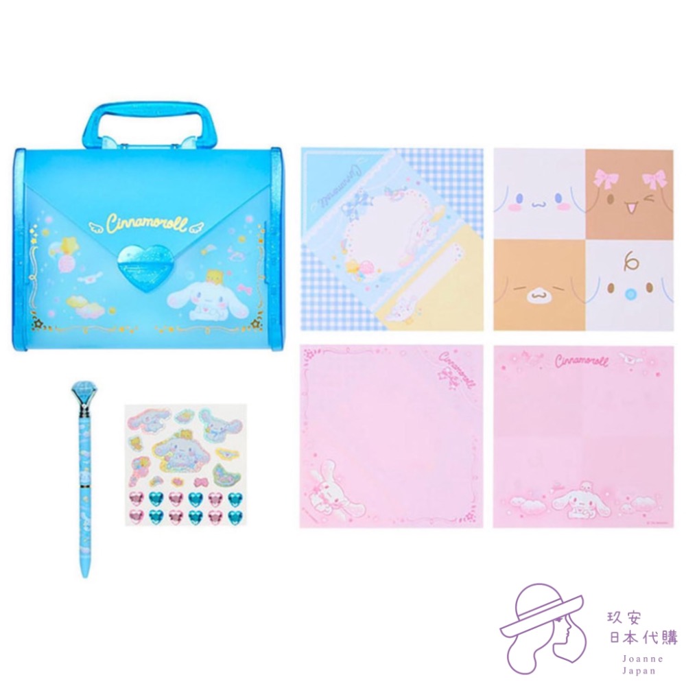 （預購）sanrio信紙貼紙筆盒組-細節圖6