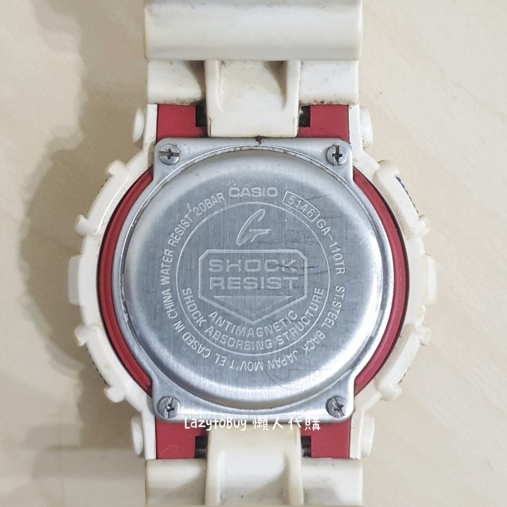 【二手現貨】G-SHOCK GA-110TR 鋼彈系列色系運動錶 51.2mm 手錶 無保固 CASIO 中性錶 男錶-細節圖5