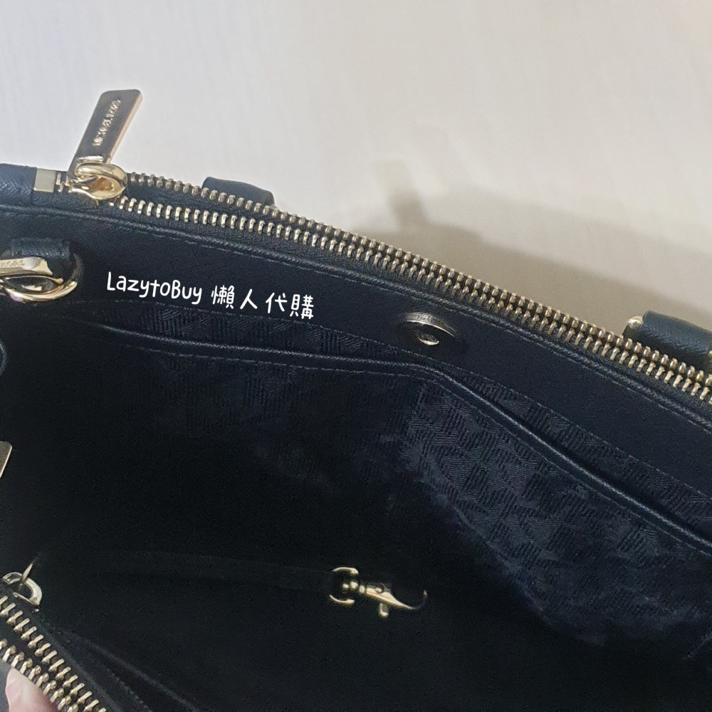 【二手現貨】 Michael Kors KELLEN 金字防刮手提包 殺手包 肩背包 斜背包 MK（已絕版）-細節圖3