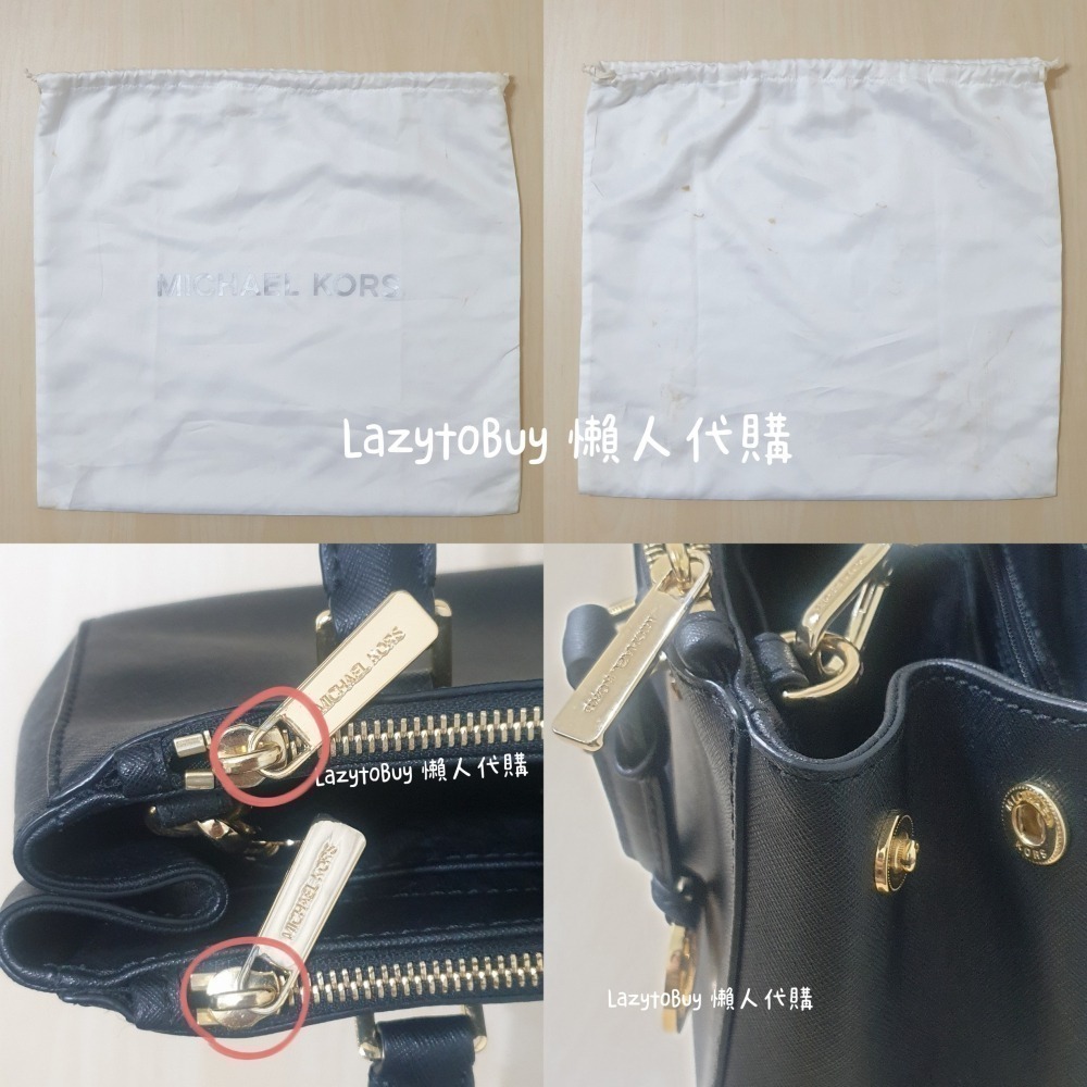 【二手現貨】 Michael Kors KELLEN 金字防刮手提包 殺手包 肩背包 斜背包 MK（已絕版）-細節圖5