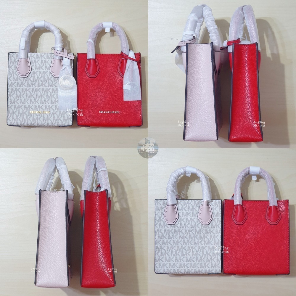 【現貨】Michael Kors 迷你琴譜包 Mercer 浮雕LOGO 全新 MK 小方包 斜背包 手提包 肩背包-細節圖6
