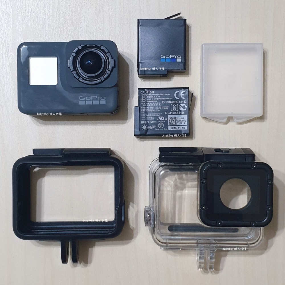 【二手現貨】GoPro HERO5 原廠全配不拆售 27oPro 秀田蓮花魚眼潛水罩 Shoot 官方正品-細節圖2