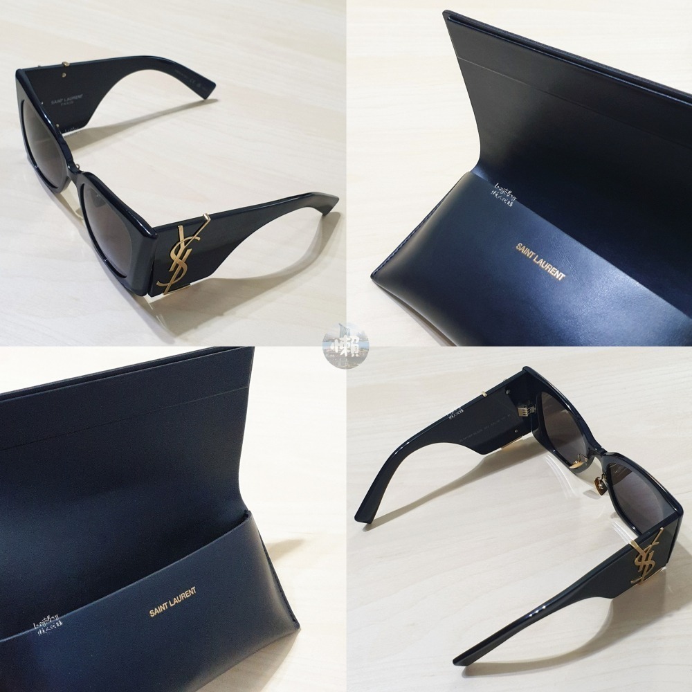 【二手現貨】YSL 墨鏡 SL M119/F BLAZE 太陽眼鏡 黑色 官方正品 聖羅蘭-細節圖5