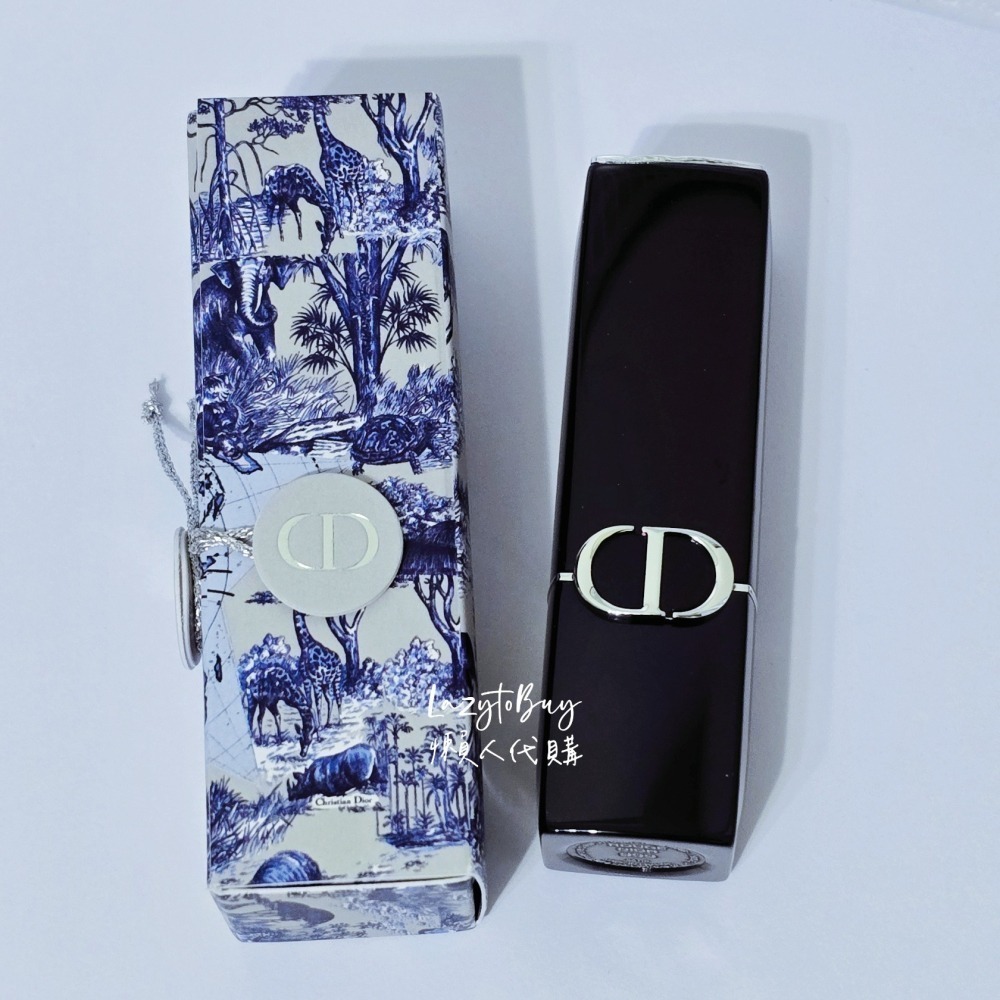 【現貨】DIOR 迪奧 經典紅脣指彩組 藍星唇膏 亮彩指甲油 口紅 正貨 聖誕禮物 禮盒不拆售 交換禮物-細節圖3