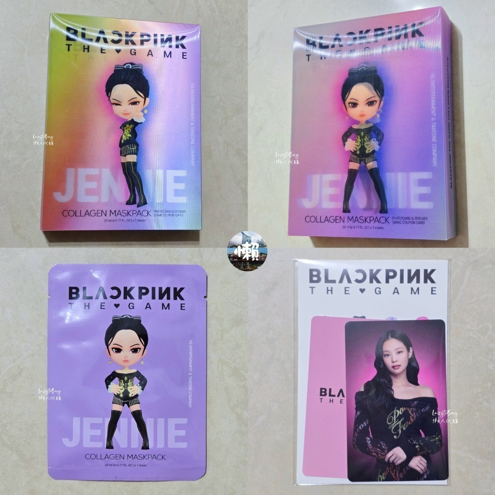 【現貨】BLACKPINK 限量聯名款面膜 彈潤 保濕 舒緩 修護 JENNIE ROSE JISOO LISA-細節圖4