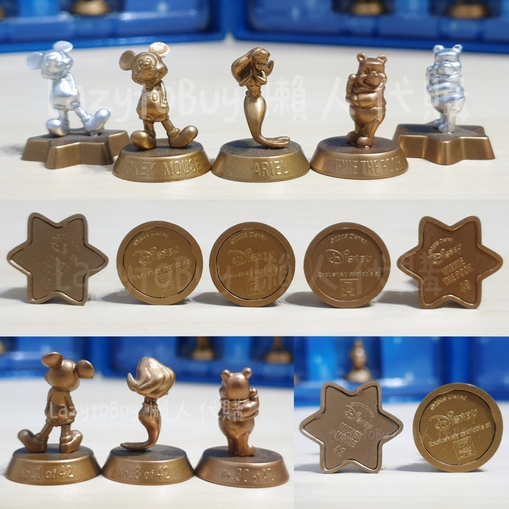 【二手現貨】7-11 迪士尼奇妙夢幻旅程 臺灣珍藏版 42款迪士尼經典公仔 藍盒 迪士尼公仔收藏-細節圖3