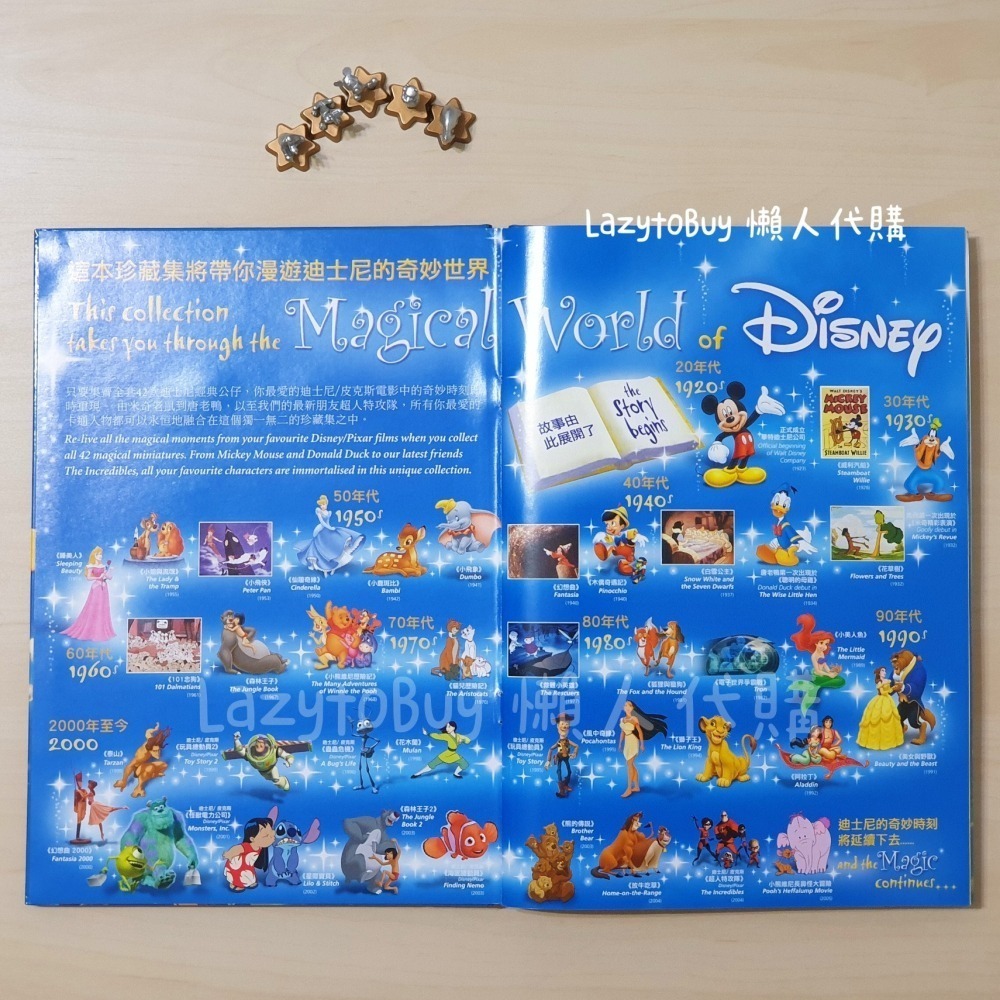 【二手現貨】7-11 迪士尼奇妙夢幻旅程 臺灣珍藏版 42款迪士尼經典公仔 藍盒 迪士尼公仔收藏-細節圖5