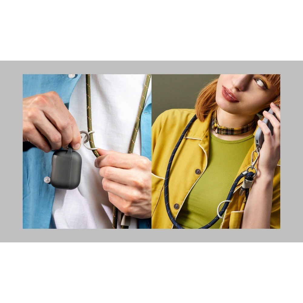 【現貨】犀牛盾 編織背帶 橄欖綠 手機背帶 織繩背帶（贈不鏽鋼掛繩夾片）Rhinoshield 聖誕禮物 交換禮物-細節圖5