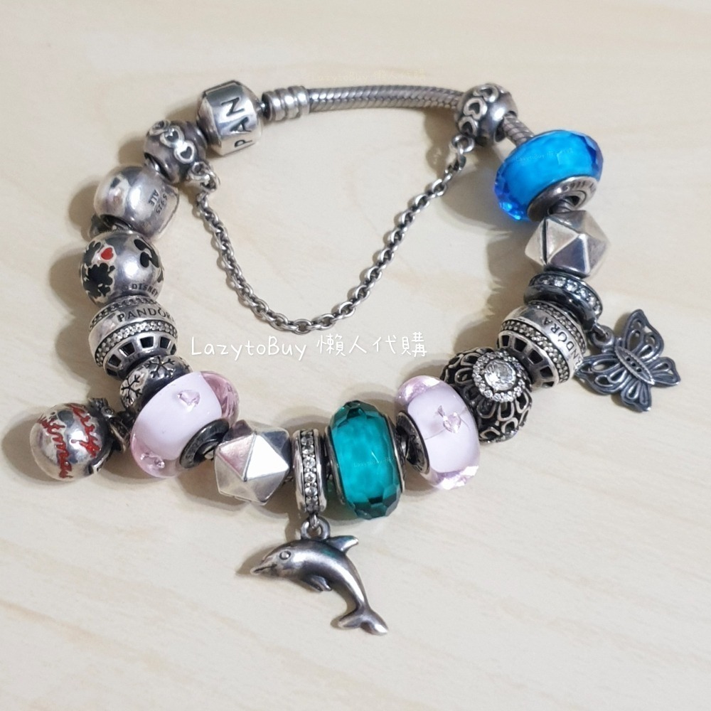 【二手現貨】PANDORA潘朵拉 925銀 純銀 串飾 串珠 飾品 官方正品（已絕版）-細節圖7