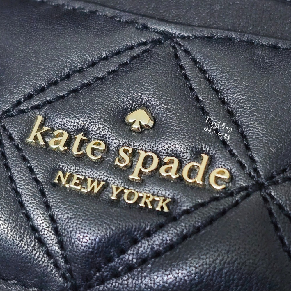 【二手現貨】Kate Spade 菱格紋票卡夾 小香風卡夾 票卡夾 名片夾 卡夾 官方正品 KS-細節圖2