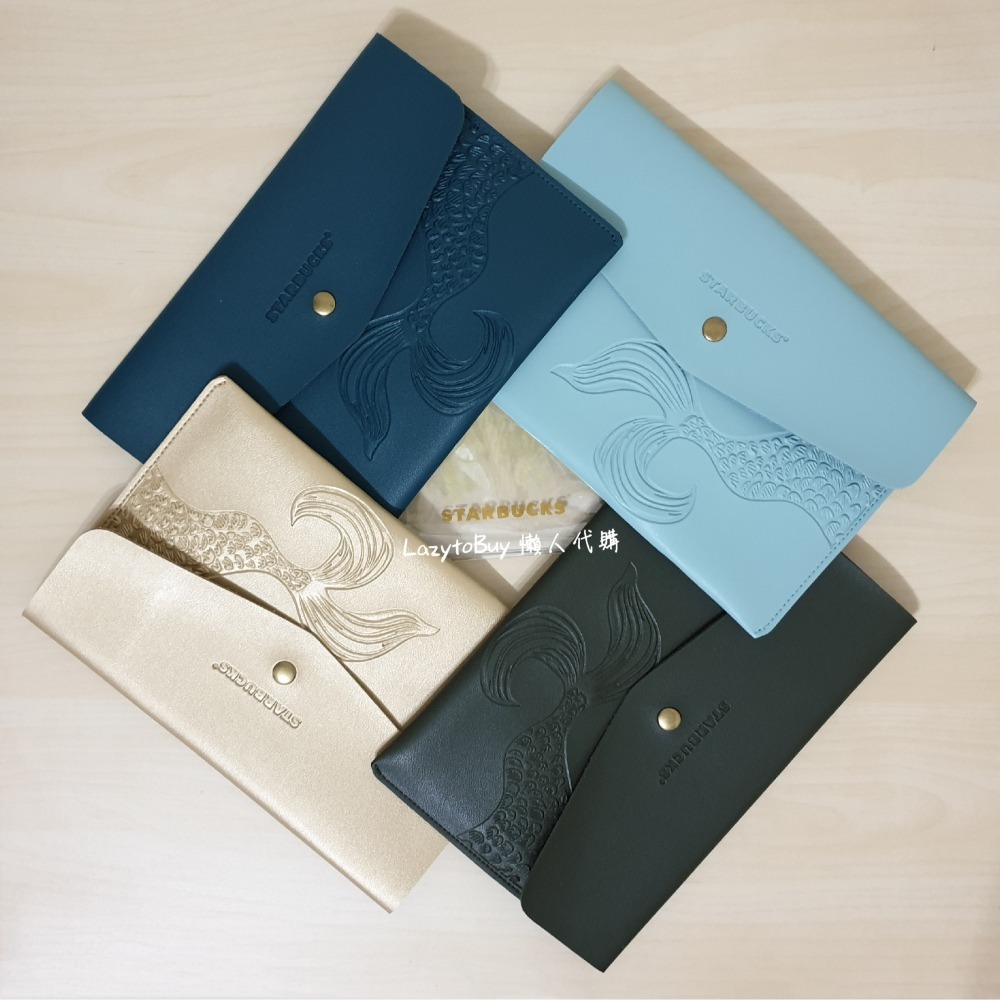 【現貨】星巴克 新加坡定 手拿包 ipad包 平板包 收納包 Starbucks 人魚女神（絕版品）-細節圖2
