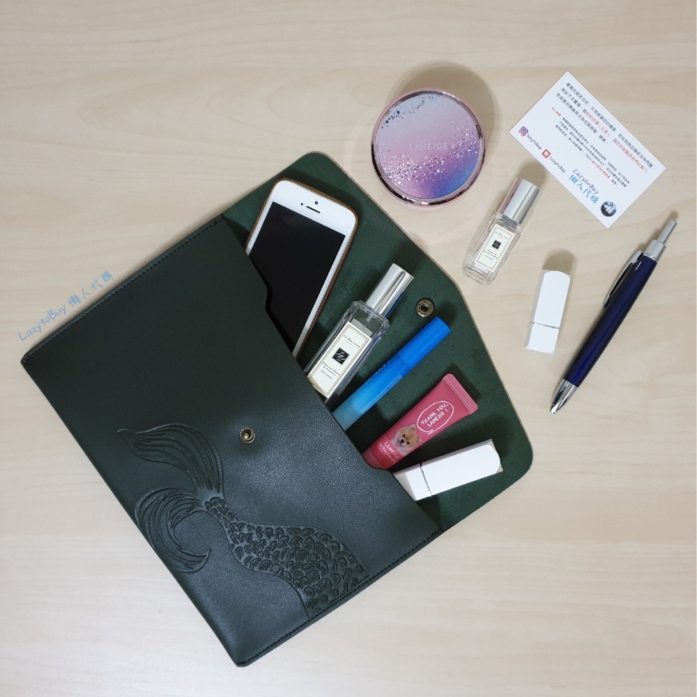 【現貨】星巴克 新加坡定 手拿包 ipad包 平板包 收納包 Starbucks 人魚女神（絕版品）-細節圖3