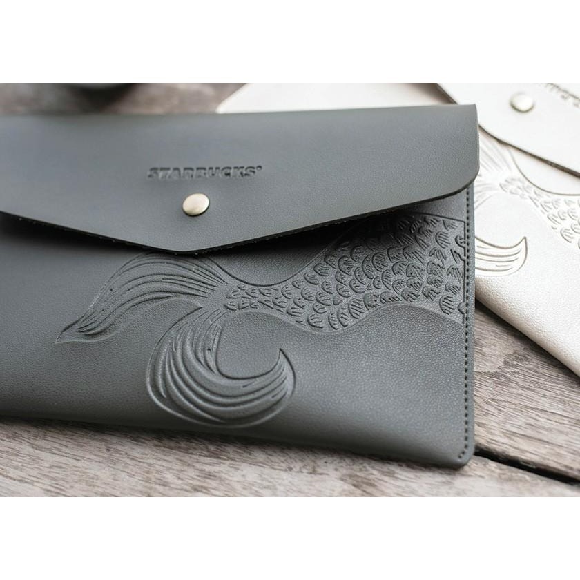 【現貨】星巴克 新加坡定 手拿包 ipad包 平板包 收納包 Starbucks 人魚女神（絕版品）-細節圖9