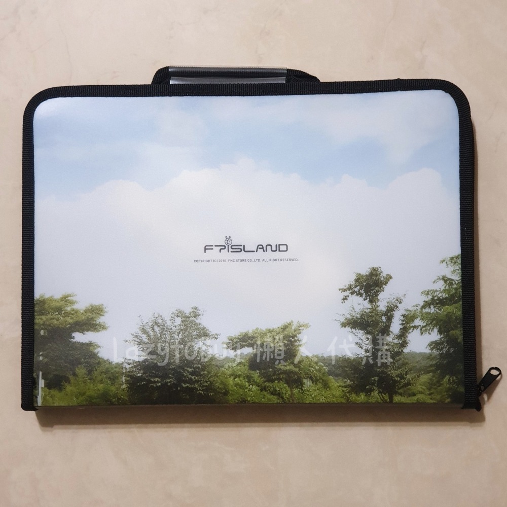 【現貨】FTIsland官方正版周邊 演唱會紀念豪華文具組 Beautiful Journey 拉鍊包 文件夾（已絕版）-細節圖4