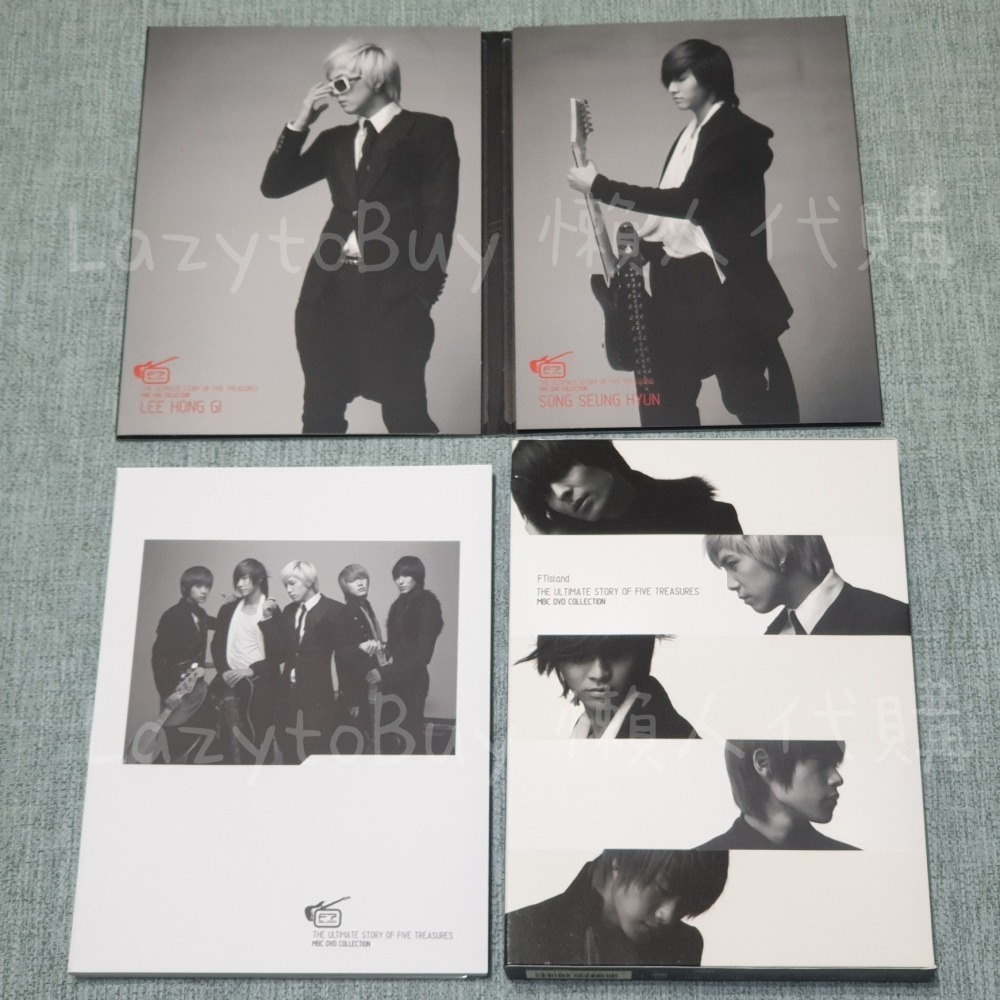 【九成新DVD】FTIsland官方出品 The Ultimate Story 五寶的終極故事DVD（已絕版）-細節圖4