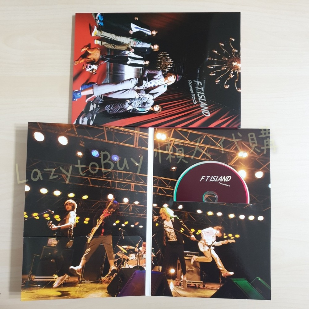 【幾乎全新CD】FTIsland官方出品 Flower Rock 日專 台灣限定盤（已絕版）-細節圖3