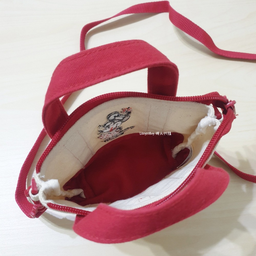 【現貨】東京迪士尼 Disney 拉鍊票卡錢包 米奇 小熊維尼 米妮 大頭錢包 票卡夾 絨毛包 小包 日本-細節圖9