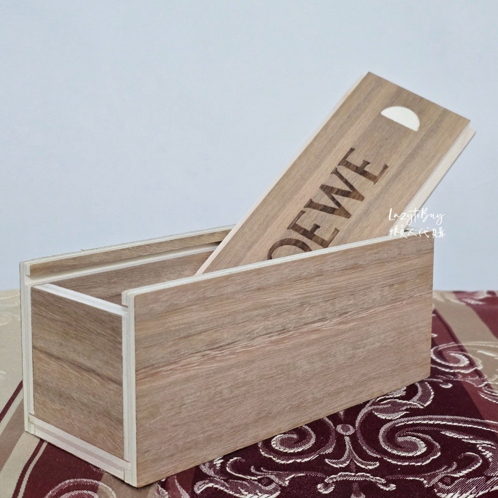 【現貨】LOEWE 木質收納盒 Wooden Box 香水收納 收納盒 木盒 木頭收納盒 交換禮物 聖誕禮物-細節圖3