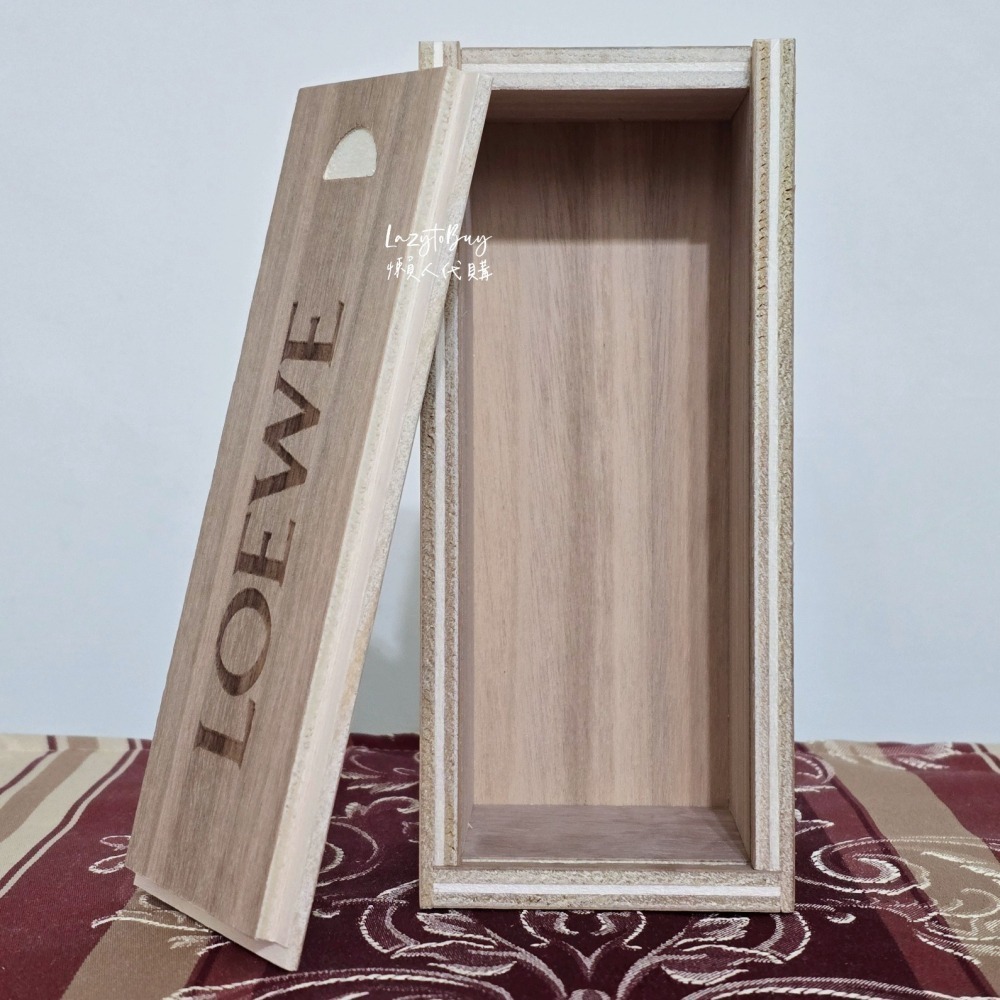 【現貨】LOEWE 木質收納盒 Wooden Box 香水收納 收納盒 木盒 木頭收納盒 交換禮物 聖誕禮物-細節圖4