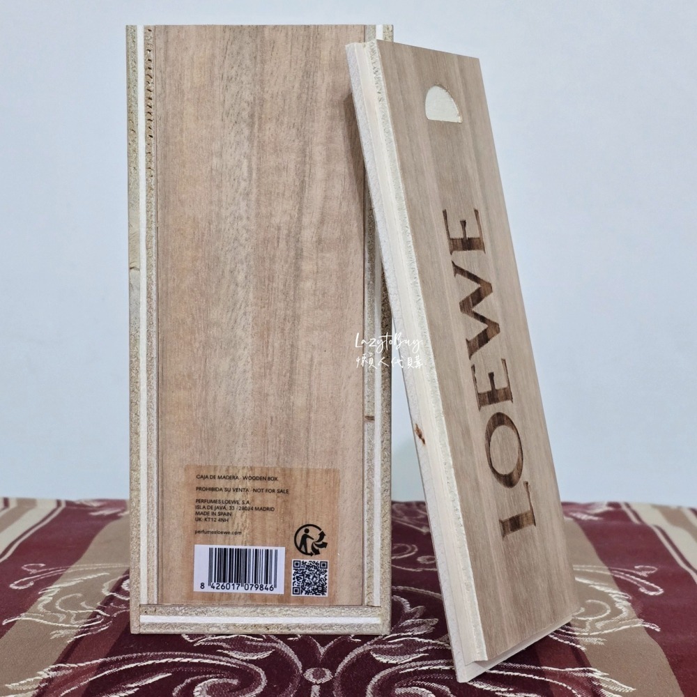 【現貨】LOEWE 木質收納盒 Wooden Box 香水收納 收納盒 木盒 木頭收納盒 交換禮物 聖誕禮物-細節圖5