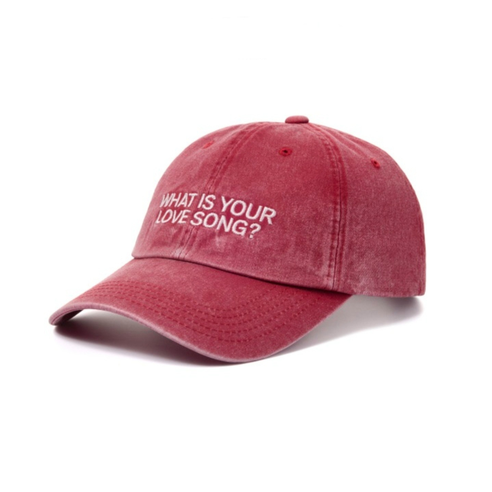【全新】BTS官方正版周邊 棒球帽 Ball Cap 帽子 防彈少年團 What is Your Love Song ?-細節圖2