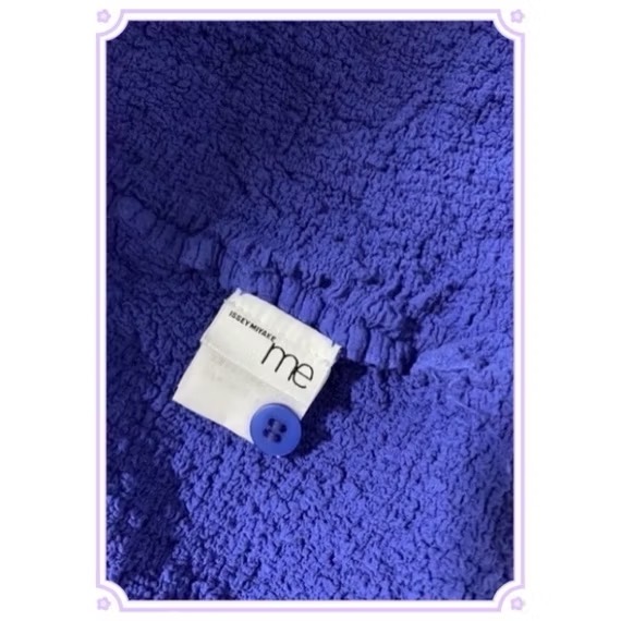 日本🇯🇵 三宅一生 me ISSEY MIYAKE 花椰系列 紫羅蘭 紫色 灰色 小外套 外搭 保暖-細節圖7