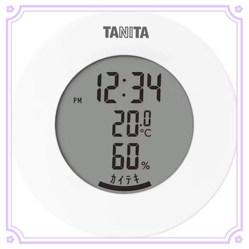 日本🇯🇵 TANITA 電子 溫濕度計 時鐘 溫度 濕度 舒適度 多功能顯示TT-585-規格圖9